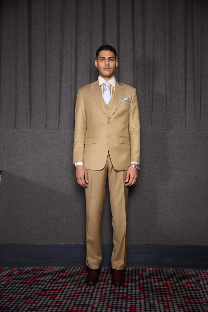 HONEYDEW THREE PIECE SUIT