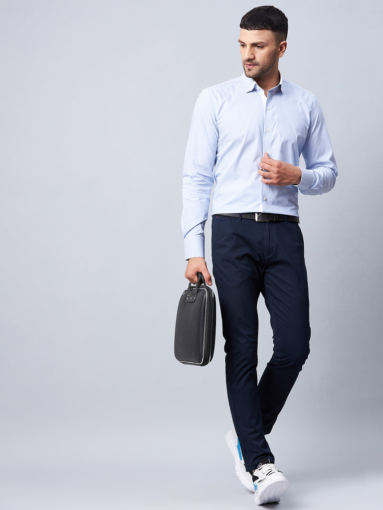 Reversed Collar Formal Shirt